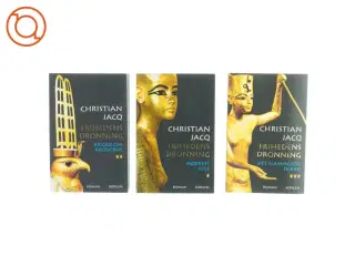 Romaner Frihedens dronning 3 stk. fra Bog