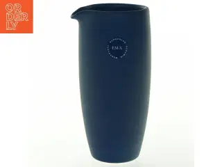 Blå keramikkande fra Werkstatt Schaedler Keramik (str. H. 17,5 cm ø. 8 cm)