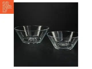 Glas skåle fra Rosendahl (str. 24. cm. 19,5 cm)