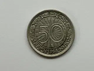 50 Reichspfennig 1928 A Germany