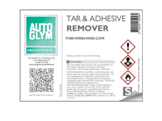 Label Autoglym Tar & Adhesive Remover