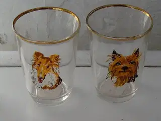 Mindre Glas med hunde