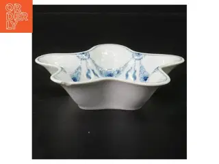 Blå Blomster Porcelænsskål fra B&G (str. Ø. 13 cm)