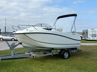 Quicksilver 455 Cabin 50 HK med alt i udstyr