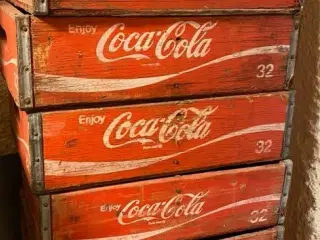 Originale Coca Cola kasser