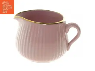 Porcelænskande med guldkant fra Søholm (str. 9x7 cm)