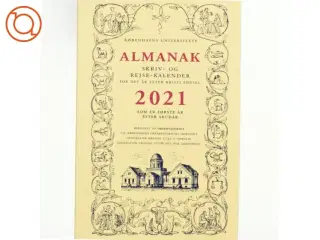 Københavns Universitets Almanak skriv- og rejsekalender 2021 (Bog)