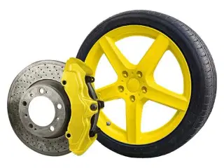 Foliatec 2 komponent Universallak skinnende gul 400ml