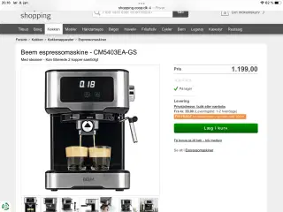 Espressomaskine 