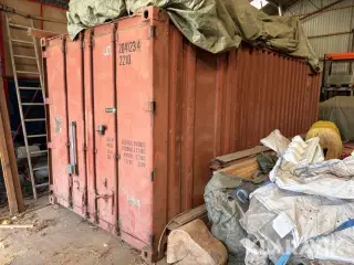 Skibscontainer 20 fod isoleret