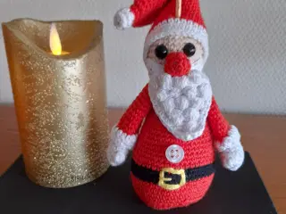 Retro juleløber med nisser