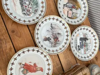 Carl Larsson 5 stk, smukke fine og intakte 