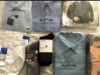 Burton Skjorter, pullover, strømper, undertøj