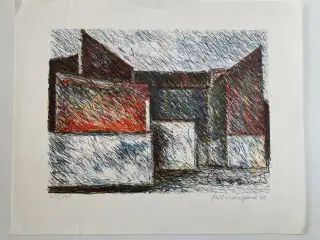 Kurt Nedergaard Litografi 