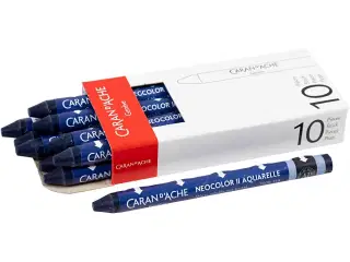 CARAN D’ACHE Neocolor II Prussian Blue, 10 stk. Pasteller