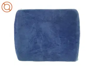 Ergonomisk formet Lænde Pude med aftageligt vaskbart velour betræk og sele til fastholdelse (str. 36 x 32 x 11 cm)