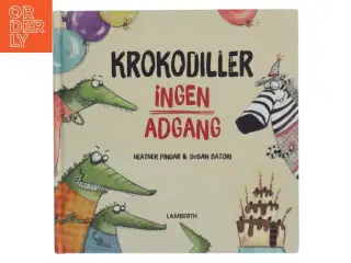 Krokodiller ingen adgang (Bog)