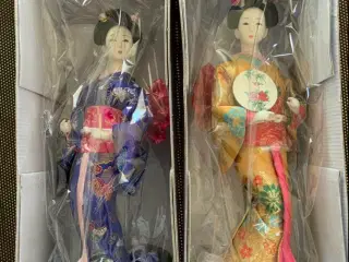 Japanske dekorative dukker