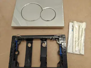 Betjeningsplade Sigma 01, krom. Ubrugt 