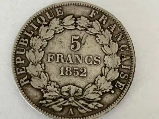 5 Francs France 1852 A