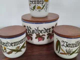 Krydderikrukker, rødbedekrukke, Knapstrup 