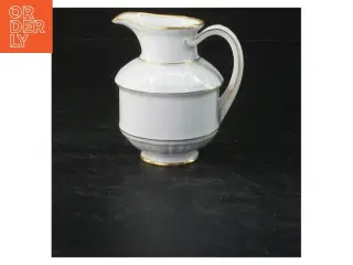 Porcelænskande med guldkant fra B&G (str. 10x10 cm)