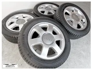 5x100 15" ET33 nav 57,1ø AUDI sommersæt