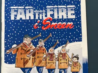 Far til fire i sneen