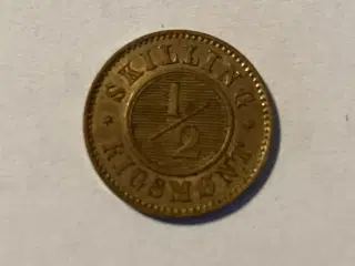 1/2 Skilling 1868
