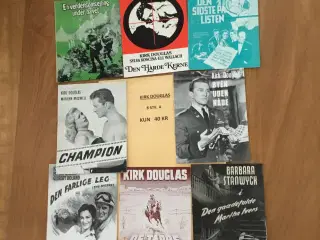 KIRK DOUGLAS. 8A - 1 LOT