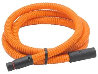 Plugin forlængerledning 0,5m orange