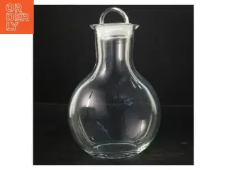Glas karaffel med låg fra Rosendahl (str. 26x17 cm)