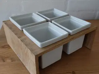 Trip Trap Plint 4 - kvadrat. Teakramme