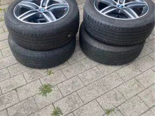 BMW alufælge med dæk 17 tommer 