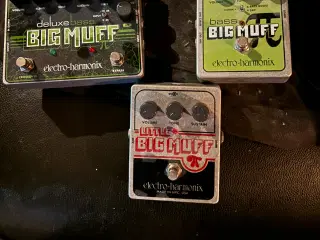 3 Big muff’s sælges nu!
