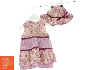 Kjole med bøllehat (2 stk.) fra H&M (str. 74 cm)