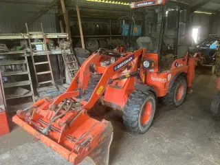 Knækstyret mini gravemaskine 