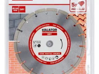 Diamantklinger til sten 230 mm PREMIUM