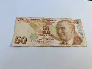 50 Lira Turkey