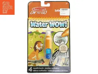 Melissa and Doug Water Wow Safari vand malebog (str. 25,5x15 cm)