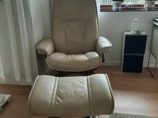 Stressless lænestol med skammel