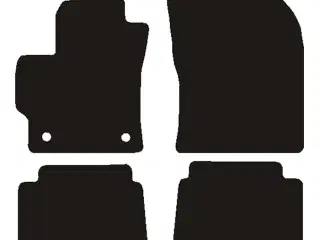 Måtter Toyota Corolla 3/2019- (ikke hybrid)