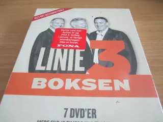 LINIE 3 BOKSEN. NY I FOLIE.