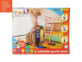 Oppustelig giraf bamse fra iPlush (str. ca 150 cm)