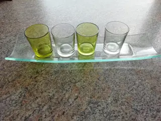 glasfad med 7 glas