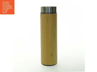 Termoflaske i bambusdesign (str. 500 ml)