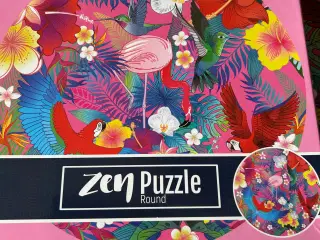 Puslespil, Mindful og Zen, runde 500 brikker