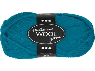 Melbourne Uldgarn 50g - Petroleum, 92m Kvalitetsgarn