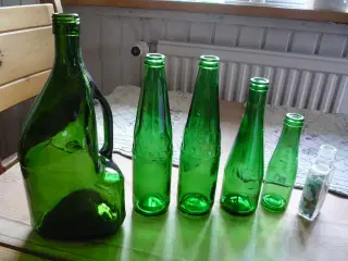 Grønne flasker