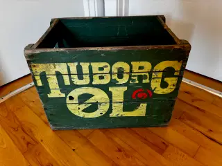 Retro TUBORG ølkasse